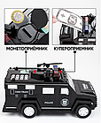 Полицейская машинка сейф копилка CASH TRUCK с кодом и отпечатком пальца, фото 8