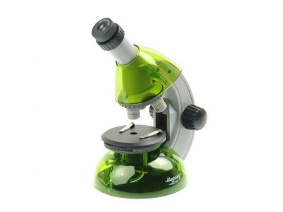 Микроскоп оптический Микромед Атом 40x-640x / 27385 (лайм) - фото 1 - id-p208739354