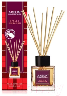 Apple & Cinnamon Ароматизатор воздуха AREON Home Perfumes, 50ml - фото 1 - id-p211202249