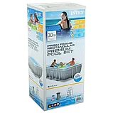 Каркасный бассейн INTEX 26784NP Prism Frame с фильтр-насосом 300х175х80 см, фото 10