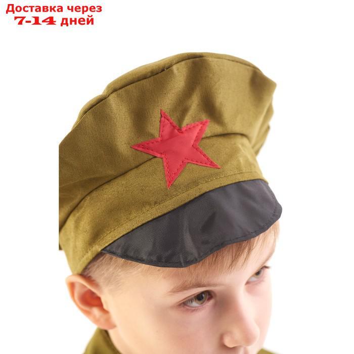 Карнавальный костюм "Сержант", 5-7 лет, рост 122-134 см - фото 3 - id-p211172656