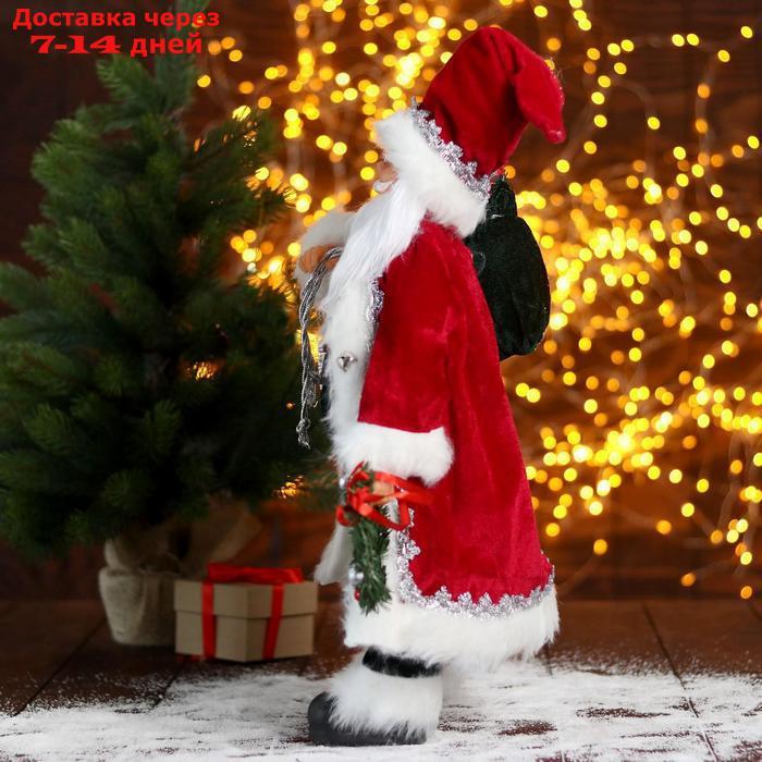 Дед Мороз "В красной шубке с новогодним венком" 24х45 см - фото 2 - id-p211172824