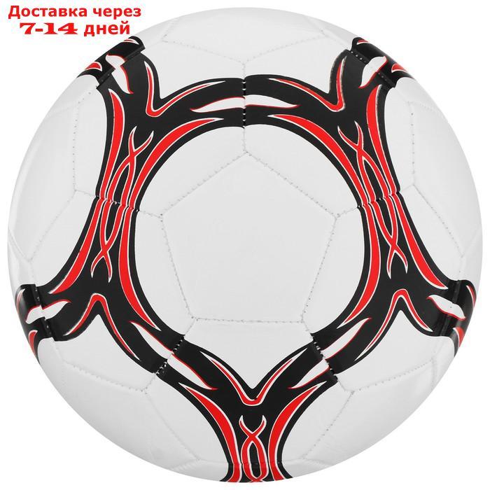 Мяч футбольный, размер 5, 32 панели, PVC, 2 подслоя, машинная сшивка, 260 г, МИКС - фото 8 - id-p211176323