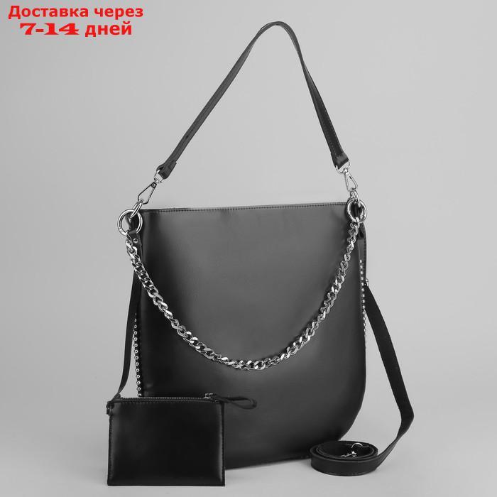 Цепочка для сумки, плоская, 7,8 × 11,1 мм, 10 ± 0,5 м, цвет серебряный - фото 3 - id-p211176407