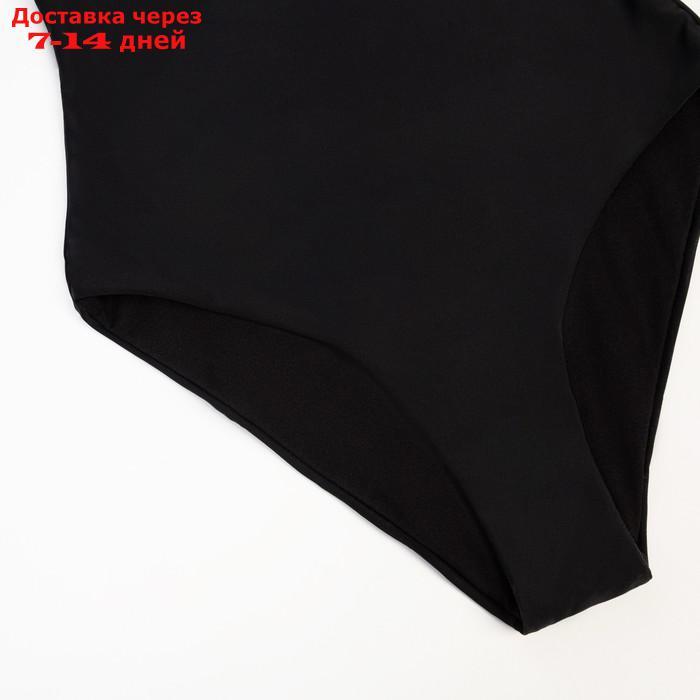 Купальный костюм слитный Basic MINAKU цвет чёрный, р-р 48 - фото 10 - id-p211176805