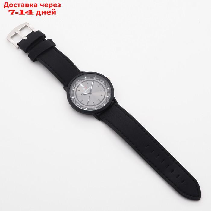 Часы наручные мужские "Арес", d=4.5 см, чёрный ремешок - фото 4 - id-p211177111