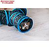 Туннель для кошек шуршащий "Тройник", 80 см, диаметр трубы 25 см, фото 2