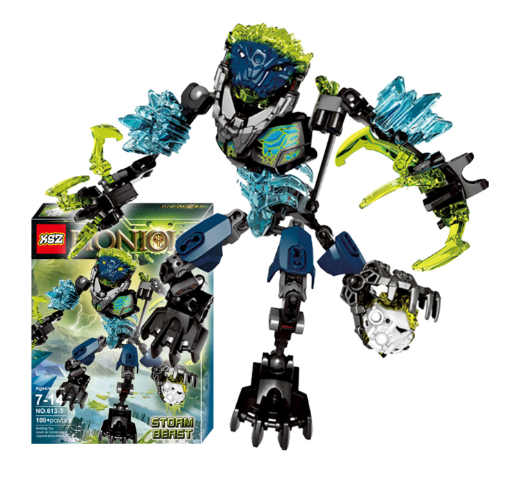Конструктор Грозовой Монстр Bionicle, 613-3 аналог Лего (LEGO) Бионикл 71314 - фото 2 - id-p211202361