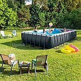 Бассейн каркасный INTEX 26368 Ultra XTR 732х366x132 см с волейбольной сеткой, фото 8