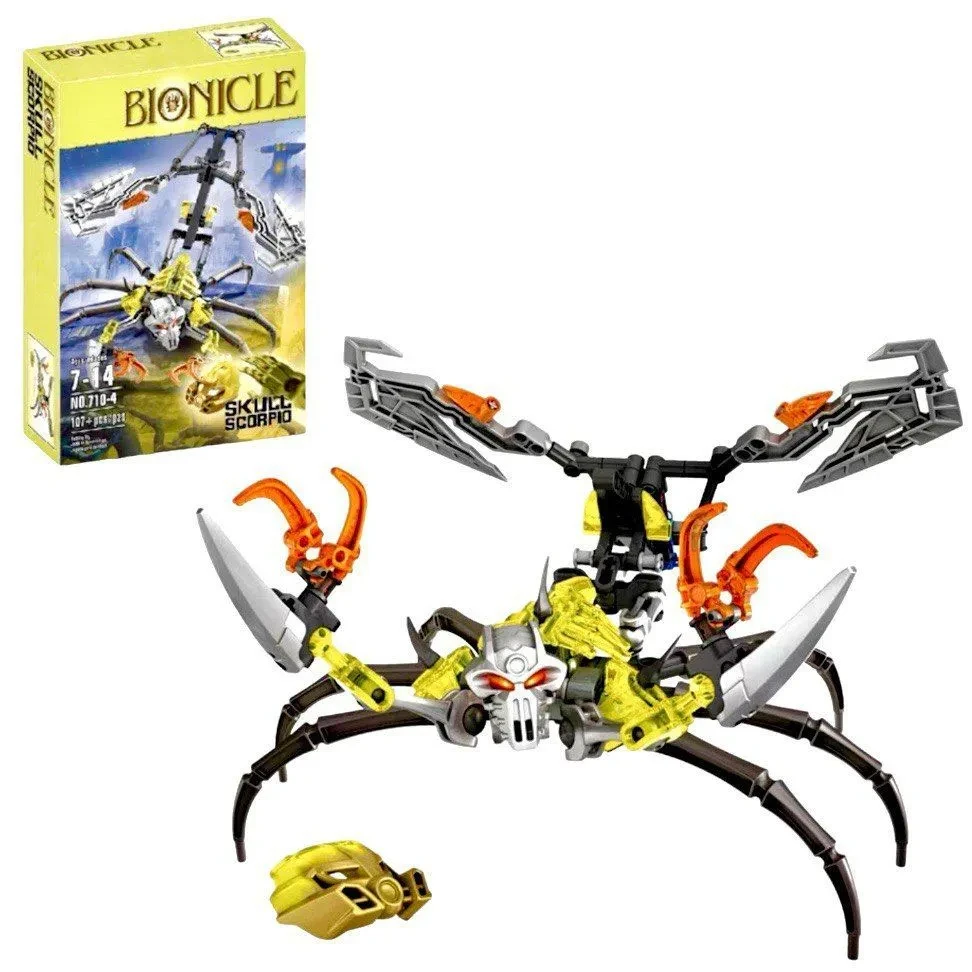 Конструктор Bionicle Скорпионий череп 710-4 аналог Лего (LEGO) Бионикл 70794