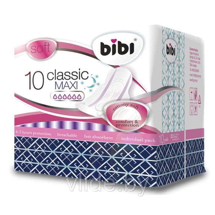 Прокладки «BiBi» Classic Maxi soft, 10 шт. - фото 1 - id-p211203412