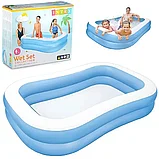 Бассейн надувной INTEX детский 203х152х48 см, фото 2