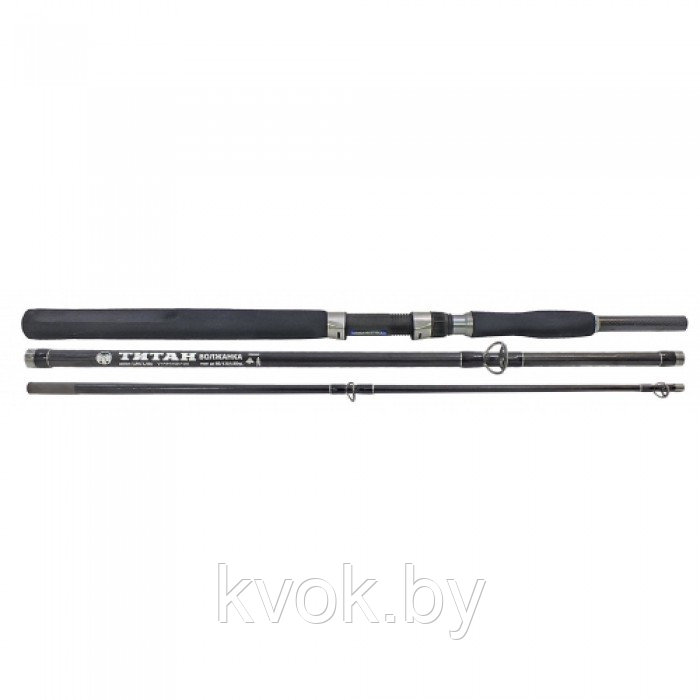 Удилище силовое Волжанка Титан 1.8м-2.4м тест: 80/120/150 гр, 334 гр