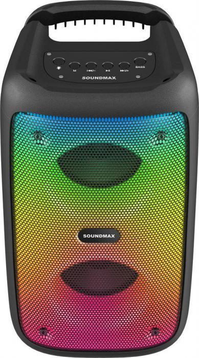 Портативная акустика от аккумулятора аудио стерео колонка для смартфона SOUNDMAX SM-PS4524 - фото 1 - id-p211203687