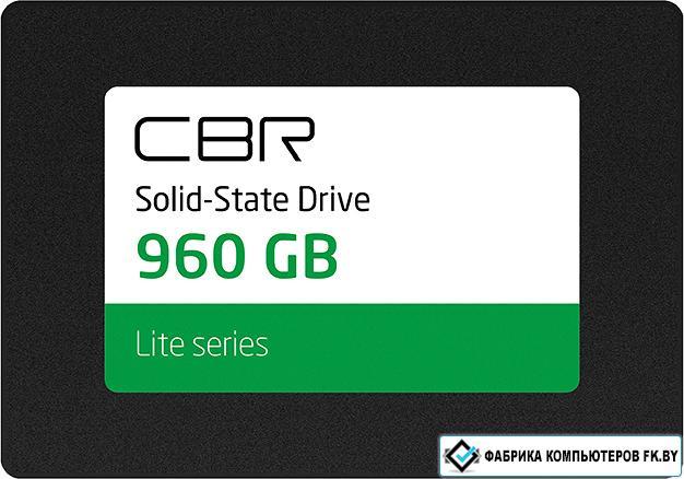 SSD CBR Lite 960GB SSD-960GB-2.5-LT22 - фото 1 - id-p211204393