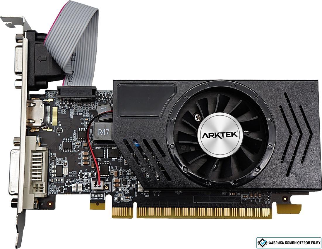 Видеокарта Arktek GeForce GT 730 2GB DDR3 AKN730D3S2GL1 - фото 1 - id-p211204405