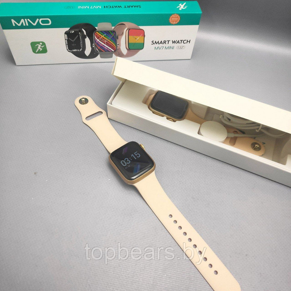 Умные часы Smart Watch Mivo MV7 MINI /1.52/ IP68 / NFC - фото 7 - id-p210940403