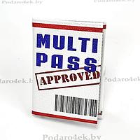 Обложка для паспорта «MULTI» натуральная кожа