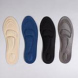Стельки для обуви, универсальные, амортизирующие, 40-46 р-р, пара, цвет МИКС, фото 8