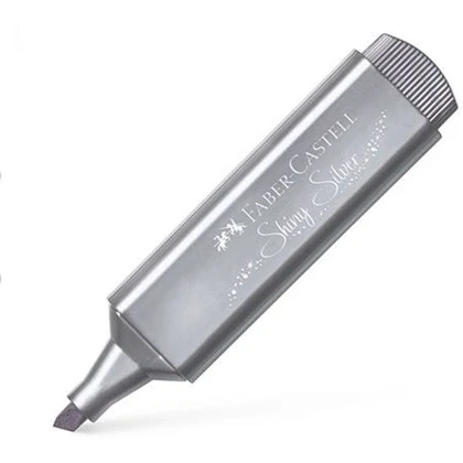 Маркер текстовый FABER-CASTELL "Textliner" серебристый (цена с НДС) - фото 1 - id-p144424102