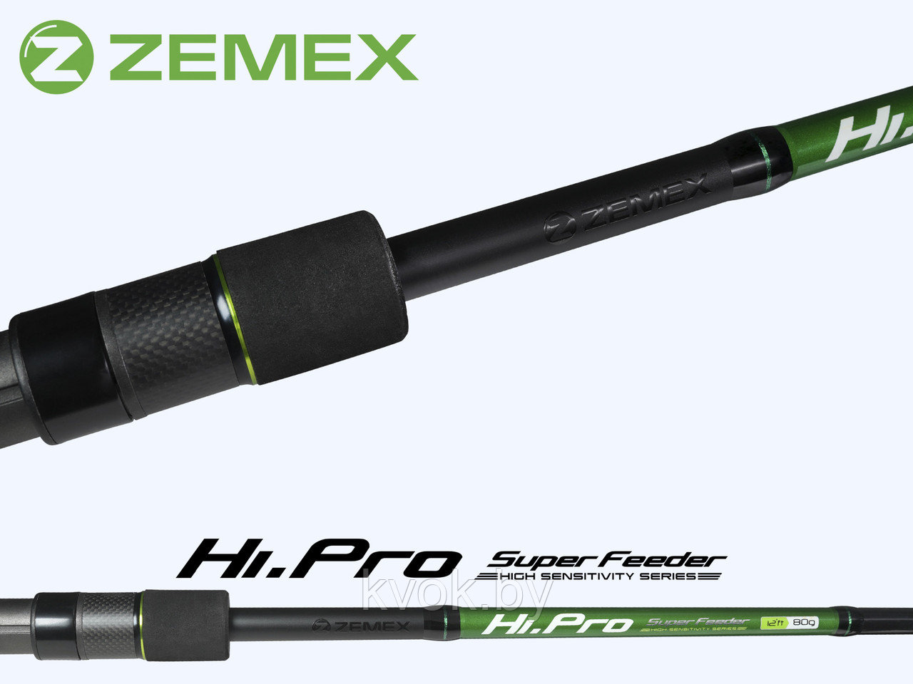 Удилище фидерное ZEMEX HI-PRO Super Feeder 11 ft 3.3м до 60 гр. - фото 8 - id-p211256516