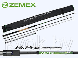 Удилище фидерное ZEMEX HI-PRO Super Feeder 13 ft 3.9м до 110 гр.