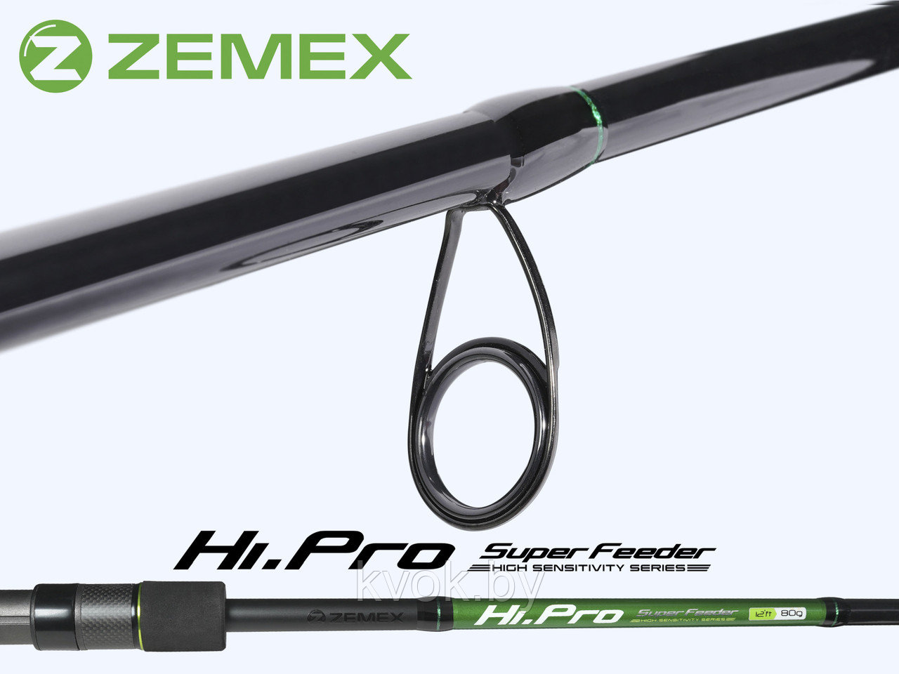 Удилище фидерное ZEMEX HI-PRO Super Feeder 13 ft 3.9м до 110 гр. - фото 7 - id-p211257039