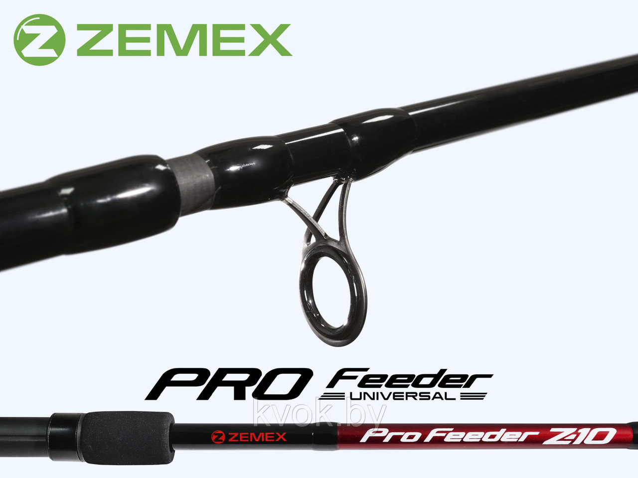 Удилище фидерное ZEMEX PRO Feeder Z-10 11 ft 3.3м до 40 гр. - фото 3 - id-p211257058
