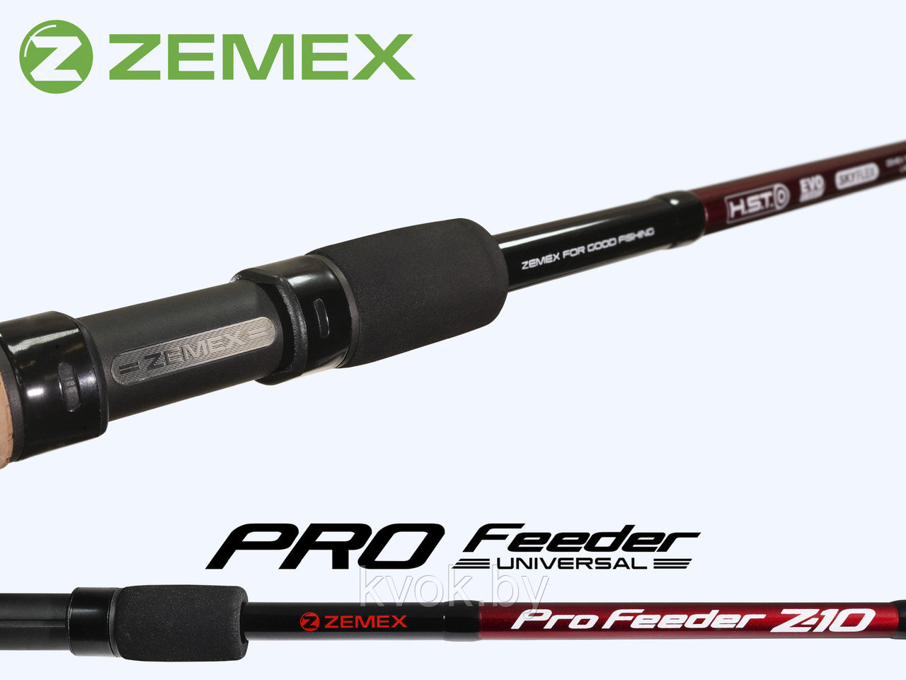 Удилище фидерное ZEMEX PRO Feeder Z-10 11 ft 3.3м до 40 гр. - фото 4 - id-p211257058