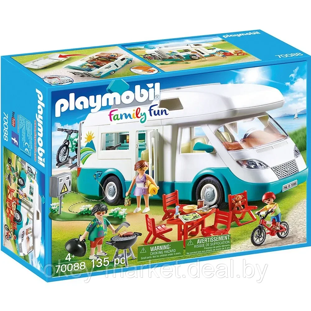 Конструктор Playmobil Семейный передвижной дом 70088 - фото 1 - id-p211257070