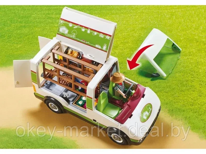 Конструктор Playmobil Автомобиль для продажи фруктов и овощей 70134 - фото 6 - id-p211257076