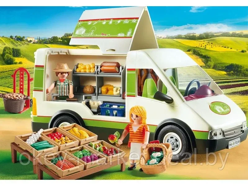Конструктор Playmobil Автомобиль для продажи фруктов и овощей 70134 - фото 8 - id-p211257076