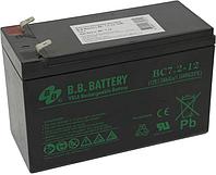 Аккумулятор B.B. Battery BC7.2-12 (12V, 7.2Ah) для UPS