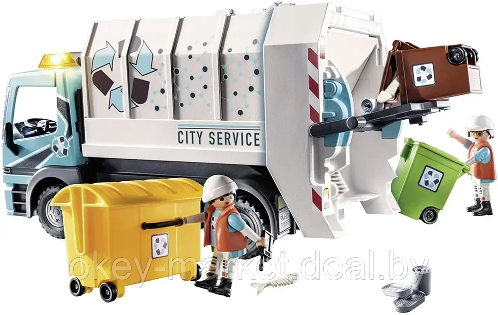 Конструктор Playmobil Мусоровоз с мигалкой 70885 - фото 4 - id-p211260099