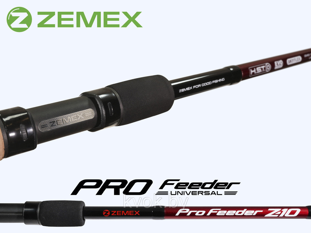 Удилище фидерное ZEMEX PRO Feeder Z-10 13 ft 3.9м до 120 гр. - фото 4 - id-p211260134