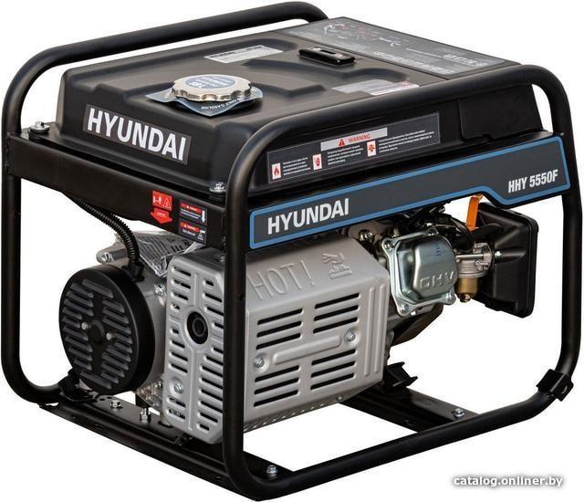 Бензиновый генератор Hyundai HHY 5550F - фото 4 - id-p211264318
