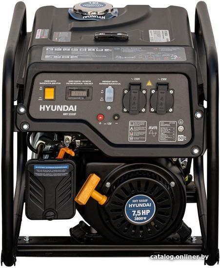 Бензиновый генератор Hyundai HHY 5550F - фото 2 - id-p211264318