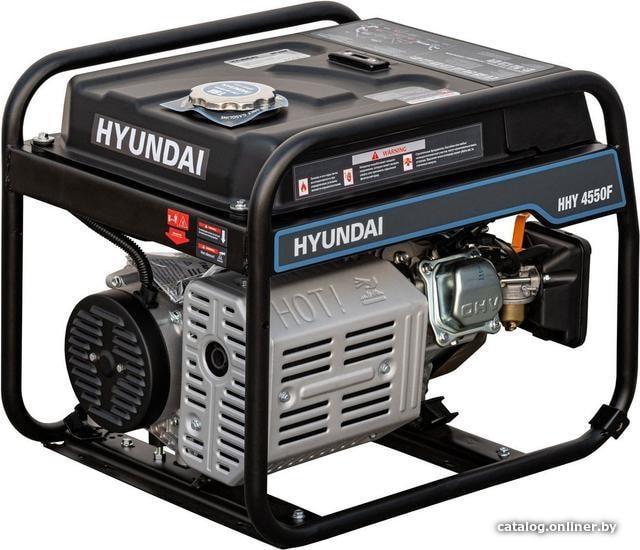 Бензиновый генератор Hyundai HHY 4550F - фото 3 - id-p211264473
