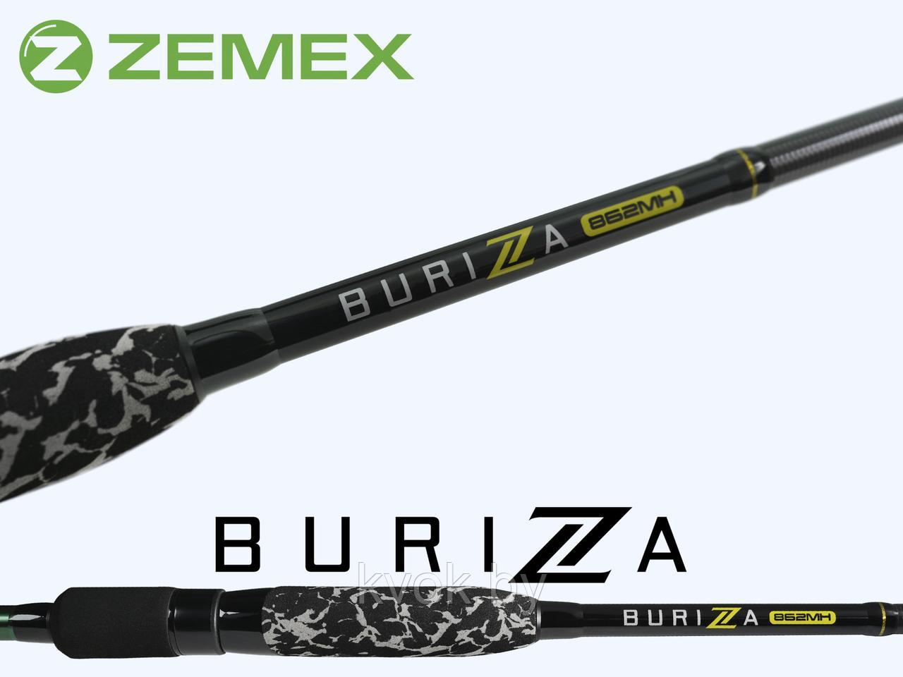 Спиннинг ZEMEX BURIZA 792L 2.36 м тест: 4-16 гр. 107 гр - фото 2 - id-p211264962