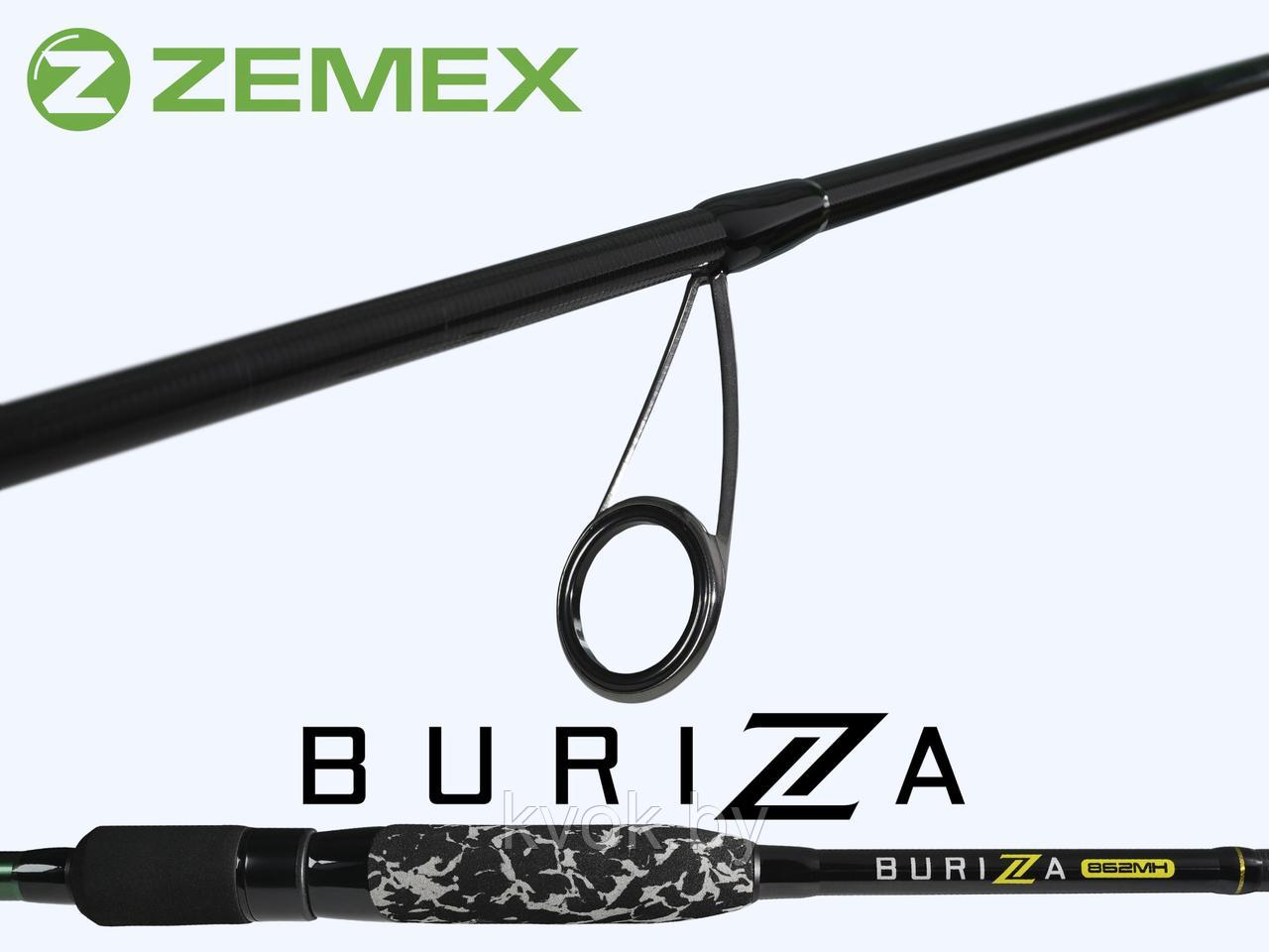 Спиннинг ZEMEX BURIZA 802ML 2.44 м тест: 5-18 гр. 114 гр - фото 5 - id-p211264966