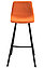 Барный стул СИГНАЛ высокий блек для бара и кафе SIGNAL Hoker Black в ткани, фото 6