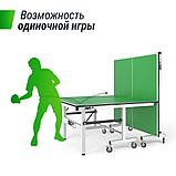 Профессиональный теннисный стол UNIX Line 25 mm MDF (Зеленый), фото 7