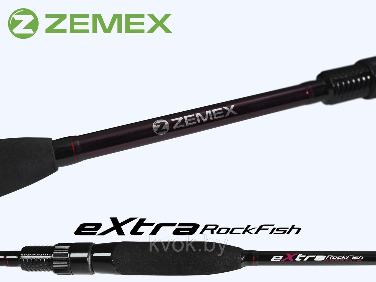 Спиннинг ZEMEX EXTRA S762UL 2.29 м тест: 1-5 гр. 91 гр