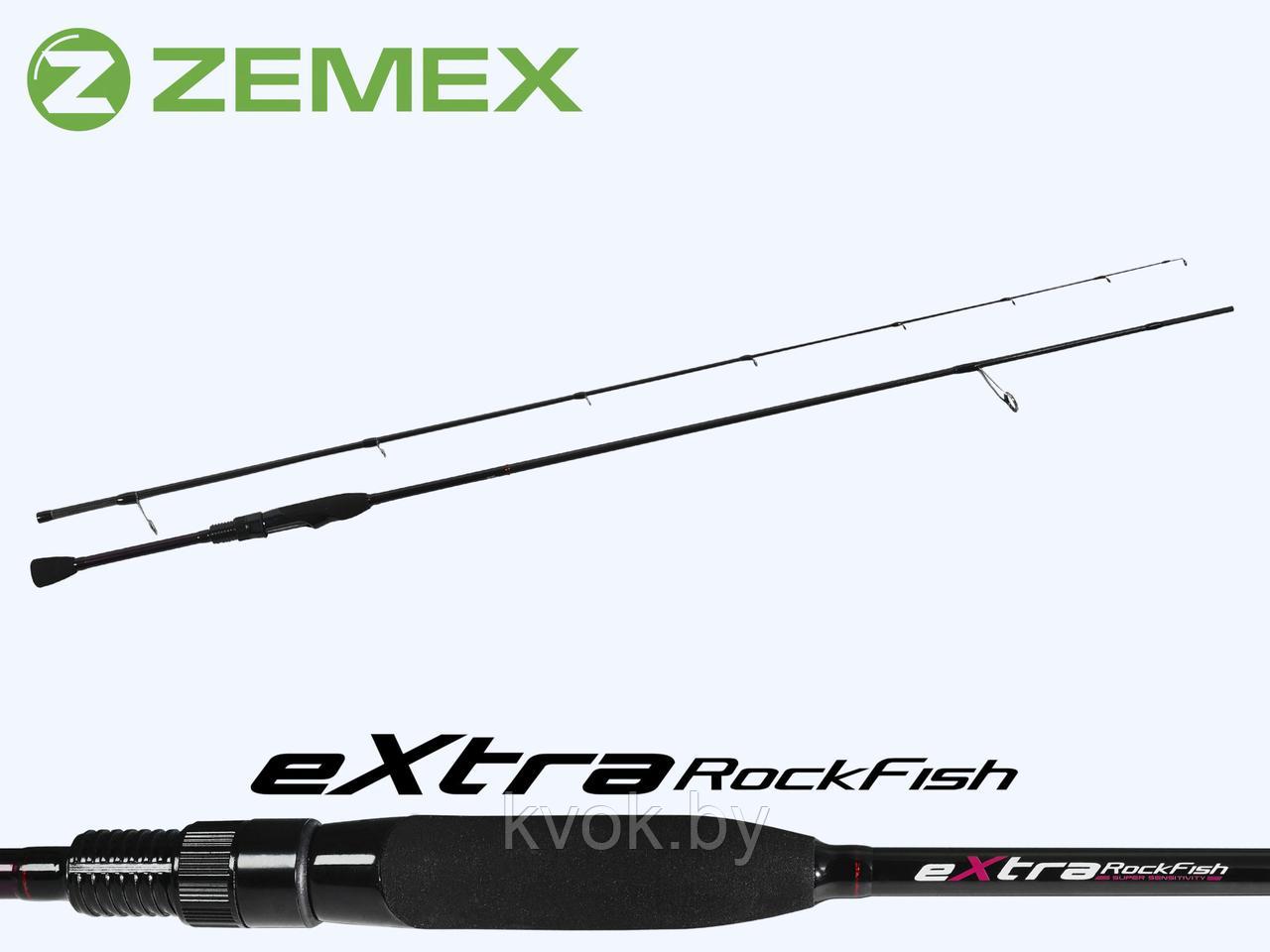 Спиннинг ZEMEX EXTRA S732UL 2.21 м тест: 0.5-5 гр. 88 гр - фото 3 - id-p211264979