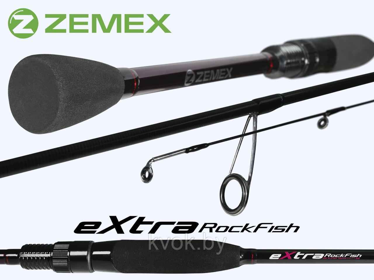 Спиннинг ZEMEX EXTRA S732UL 2.21 м тест: 0.5-5 гр. 88 гр - фото 5 - id-p211264979