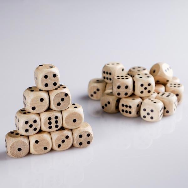 Лесная мастерская Кубик игральный деревянный - фото 2 - id-p211265039