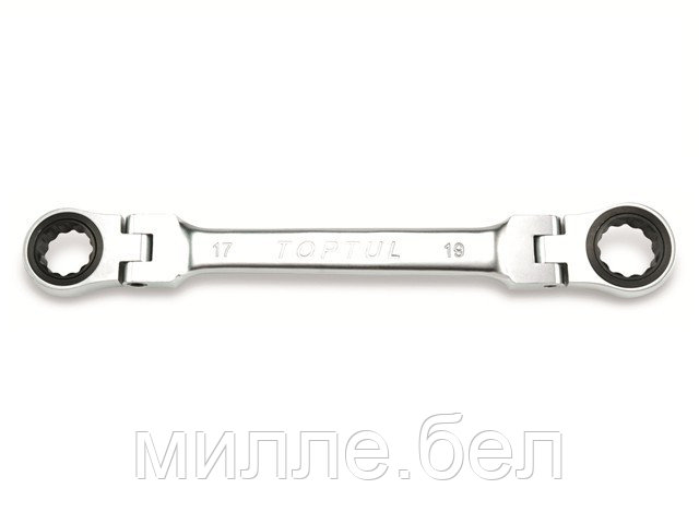 Ключ накидной 16х18мм с поворотными трещотками TOPTUL - фото 1 - id-p211265165