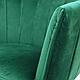 Кресло Melon, поворотное, зеленый, велюр, фото 4