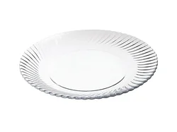 Тарелка десертная стеклянная, 190 мм, круглая, Даймонд (Diamond), NORITAZEH