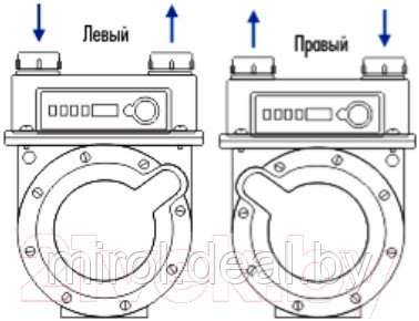 Счетчик газа бытовой БелОМО СГД G1.6 / 8072-21 - фото 2 - id-p211268393